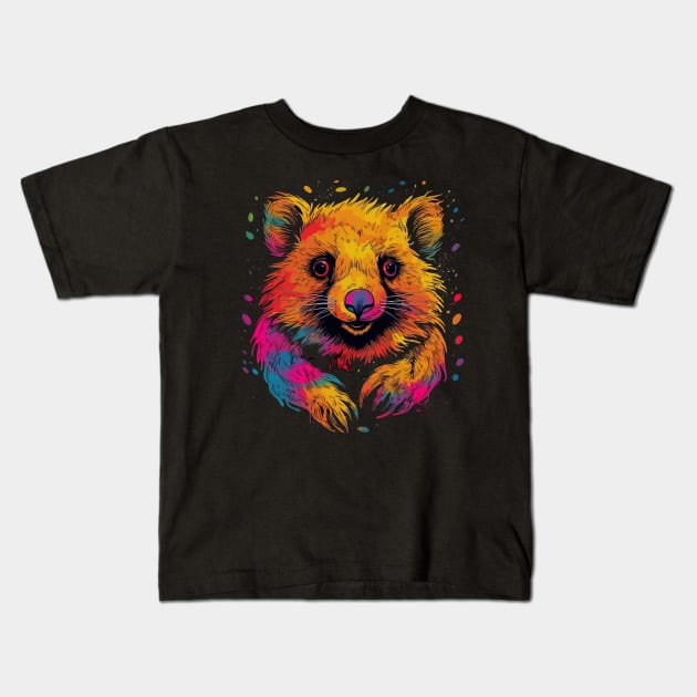 Quokka Smiling Kids T-Shirt by JH Mart